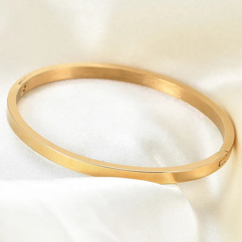 Minimalist Titanium Bangle