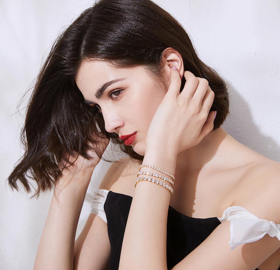 Luxe Zircon Tennis Bracelet