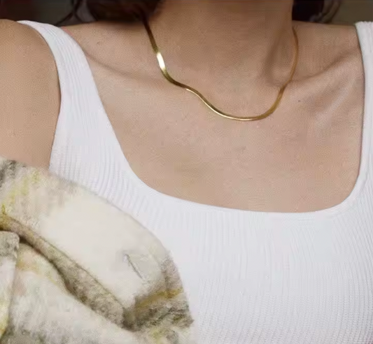 Clean Cut Titanium Necklace
