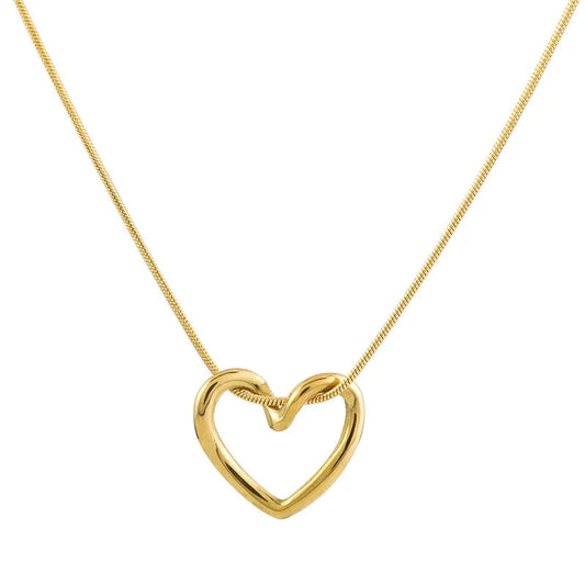 Cupid’s Twist Heart Necklace